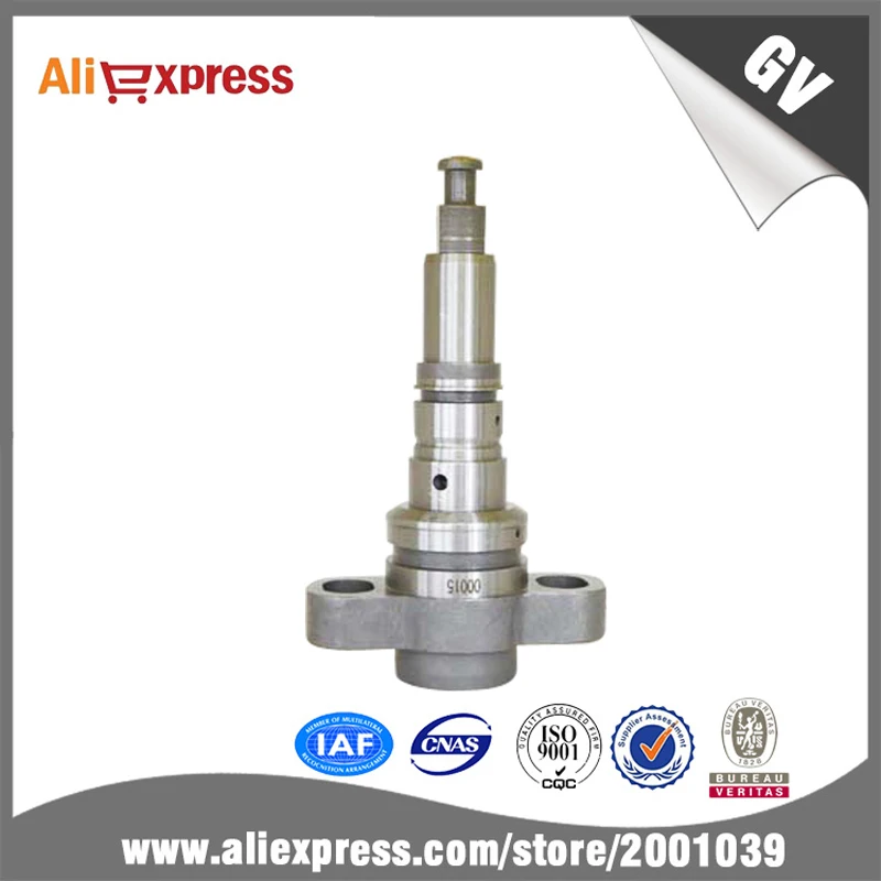 diesel fuel pump plunger element 00015 5505 PS Type plunger and barrel
