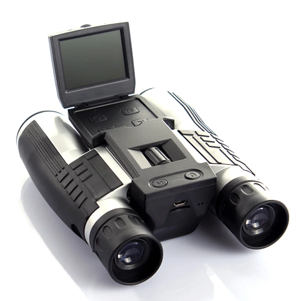 12X32 مناظير كاميرا رقمية USB HD 1080 P فيديو DVR تسجيل 2 بوصة شاشة 5MP CMOS صورة التكبير تلسكوب للسياحة الصيد