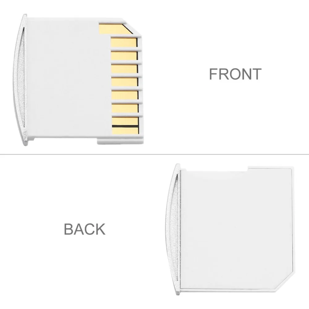 Портативный мини-размер TF карта для защиты цифровой карты памяти адаптер для MacBook Pro Air Memory Adapter Drive белый Прямая доставка