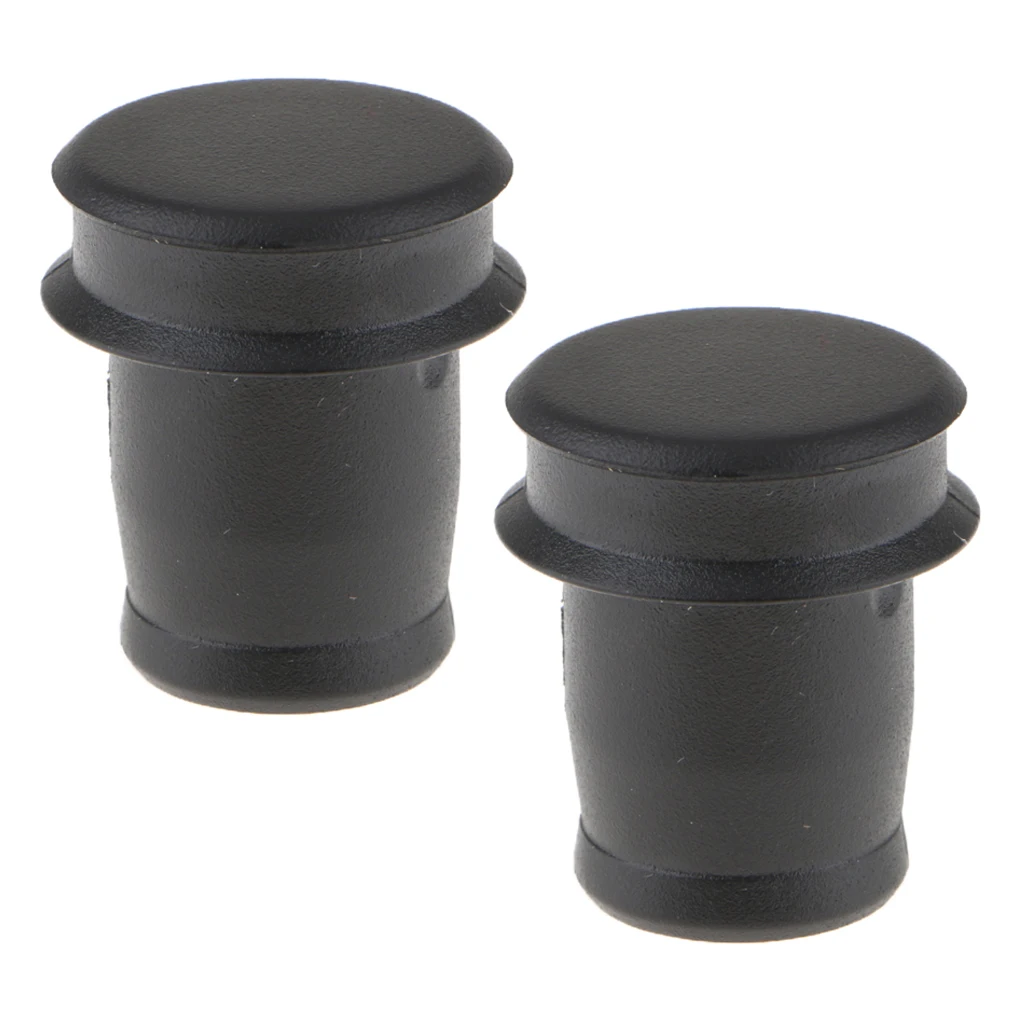 2 Pieces Car Cigarette Lighter Plug Socket Cover for Universal BMW ABS Environmental Anti-Retardant.