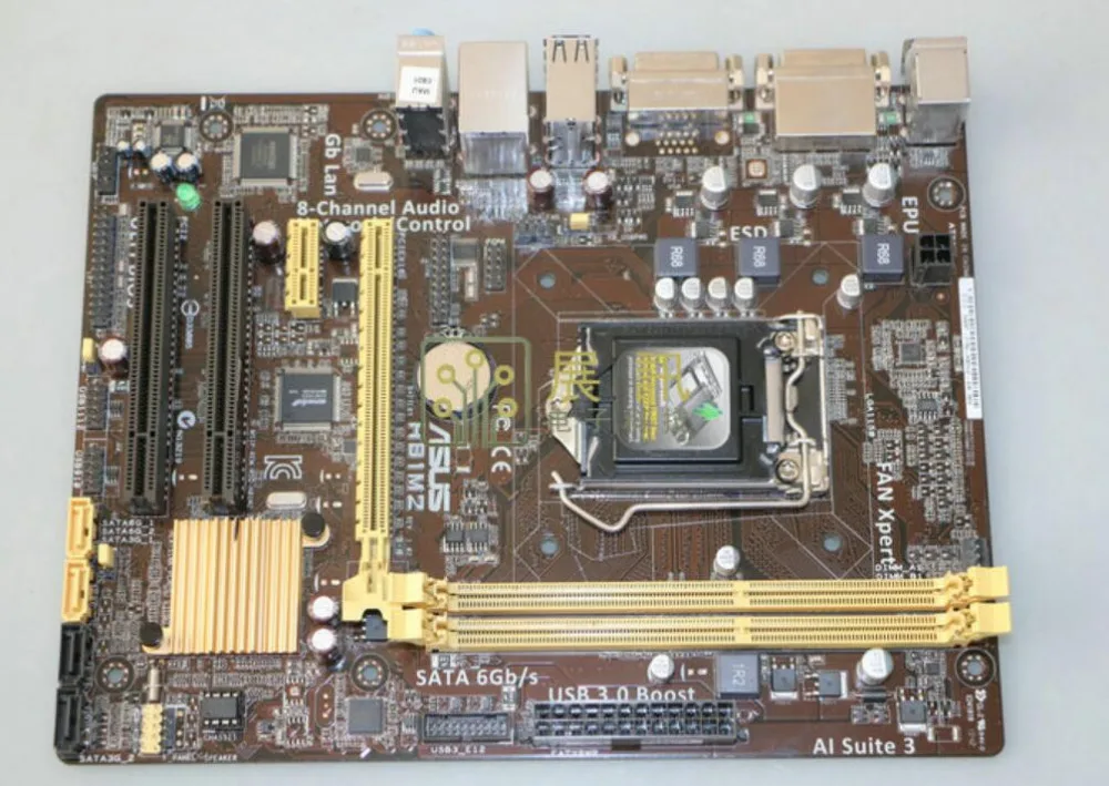 Asus H81M2 рабочего Материнская плата H81 LGA 1150 4th поколения i3 i5 i7 16 г DDR3 USB3.0 Micro ATX плата