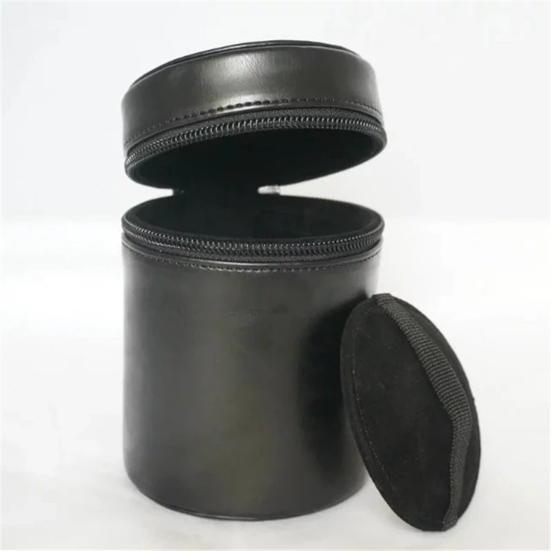 HAHEI DSLR сумка для объектива камеры из искусственной кожи чехол подходит для Canon Nikon sony Pentax Fujifilm Tamron Pounch коричневый черный