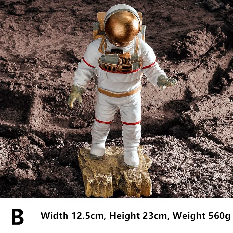 Смола скандинавских астронавтов, фигурки космонавтов, миниатюры, мягкие украшения, аксессуары для украшения дома