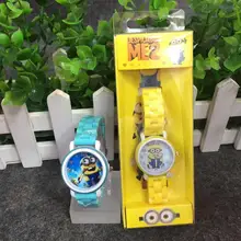 Мультфильм детей, мальчиков и студентов Водонепроницаемый часы с искусственная керамика Ремни