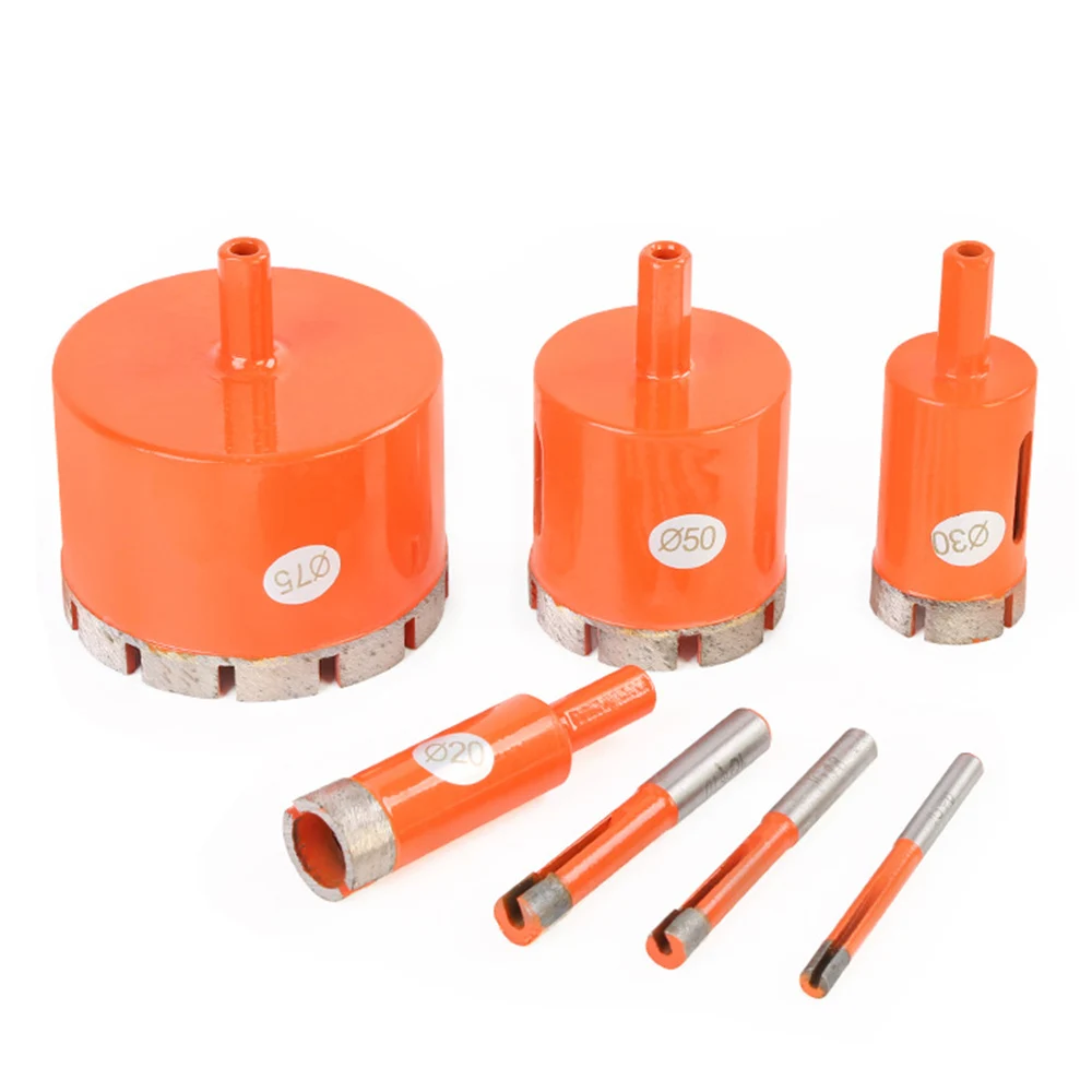 

1PC Diamond Drilling Core Bit Stone Drill Bit Vacuum Brazed Diamond Drill Bit Hole Saw Drilling Bits Bell Saw for Glass Ceramic