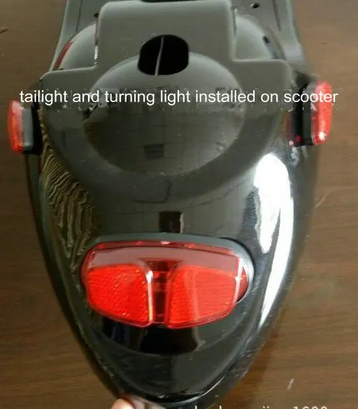 beezer turning light and taillight  installed