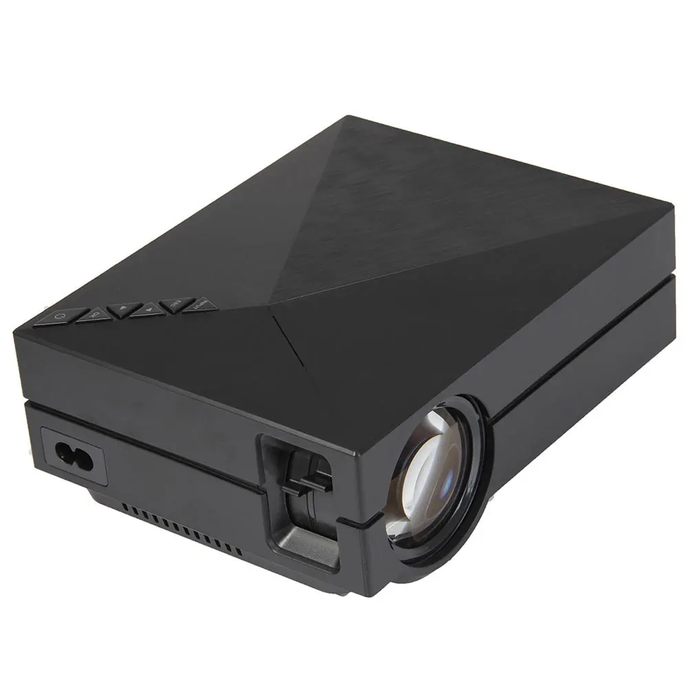 Pocket GM60 LED Projector 1000Lm 800*480 Pixels 1080P HD Mini Projector Multimedia Player For