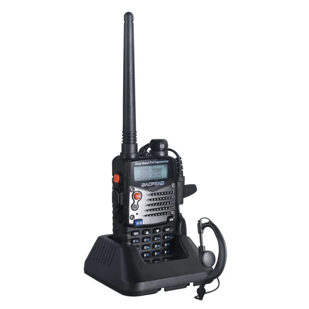 UV-5RA Professional Hand-held Transceiver FM Radio Receiver Walkie-talkie Interphone Scanner Dual Band EU Plug Dual-Standby