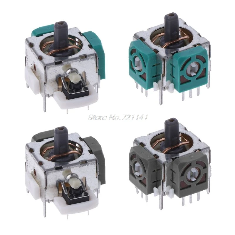 

2Pc 3D Analog Joystick Axis Sensor Module for Xbox360 PS2 PS3 Contoller Repair