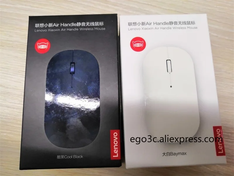 Беспроводная мышь lenovo xiaoxin air handle оптическая портативная Бесшумная 4000 точек/дюйм 2