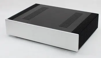 

D-021 CNC All Aluminum Chassis Case Box Cabinet for DIY Audio Power Amplifier 307mm*430mm*90mm 307*430*90mm