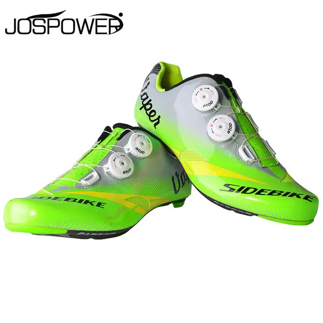 Best price at $112 Cheap Sidebike Breathable Cycling Shoes Men Carbon Road Bike Shoes Professional Bicycle Shoes zapatillas ciclismo bicicleta
