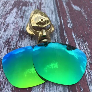 

Wholesale Glintbay 100% Precise-Fit Polarized Replacement Lenses for Oakley Frogskins Sunglass - Emerald Green Mirror