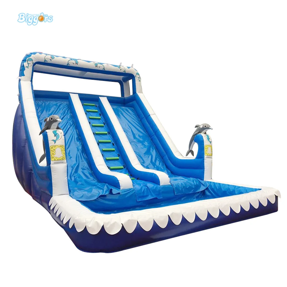 Jeux Gonflables Inflatable Tobogan Water Slide Pool For Party And