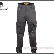 Мужские военные страйкбол bdu Брюки Походные Emerson G3 тактические брюки с наколенниками черные EM7045