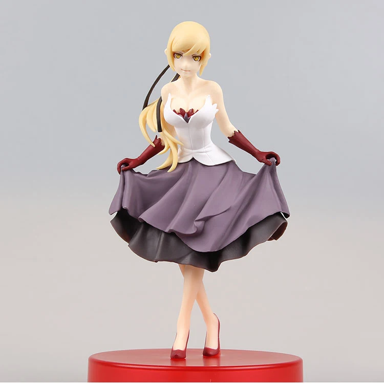 Оригинальная японская фигурка Monogatari Nisemonogatari Oshino Shinobu 150 мм экшн Коллекционная