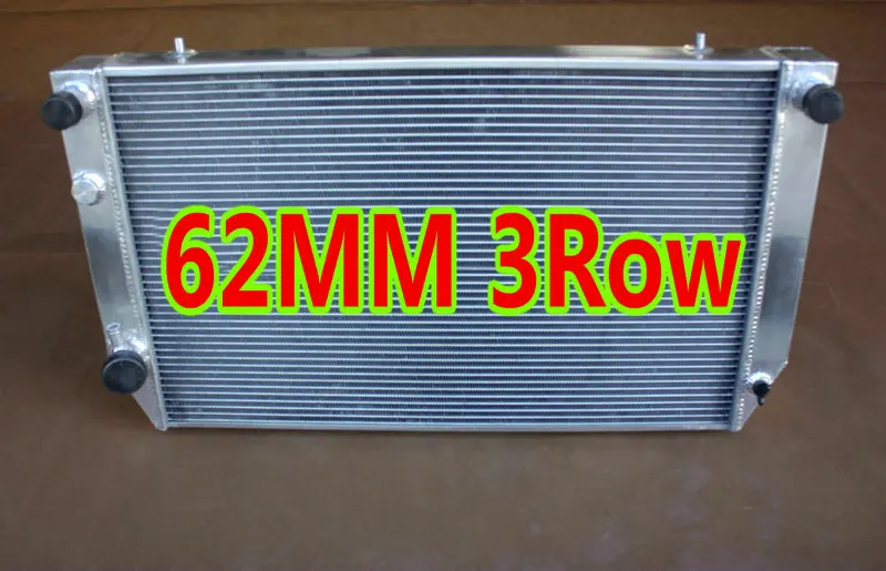 3row 62MM Aluminum Radiator FOR Jaguar XJS V12 / XJ12 Classic XJR S XJ