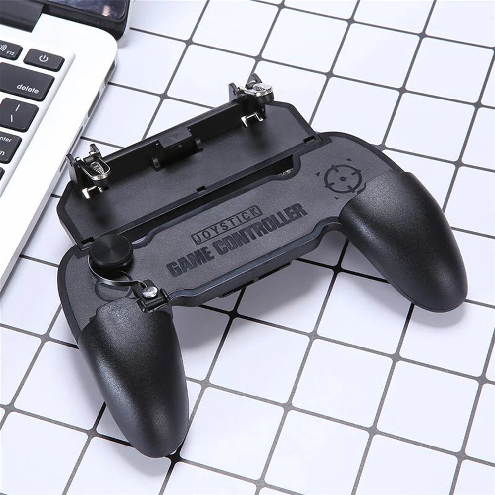  Newest PUBG Mobile Gamepad Joystick Metal L1 R1 Trigger Game Shooter Controller for iPhone Android 