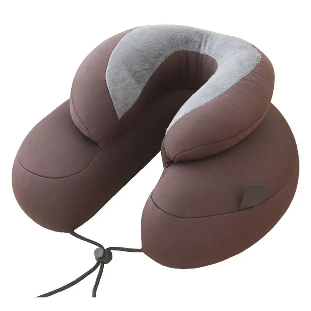 Kidlove Double Layer U Shape Neck Pillow for Travel Office Pregnant Woman Cervical Spine Protecting