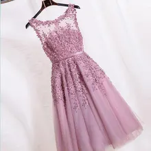 Exquisite Rot Navy Sleeveless Perlen Kurze Heimkehr Kleider mit Appliques Graduation Cocktail Kleider vestido de formatura