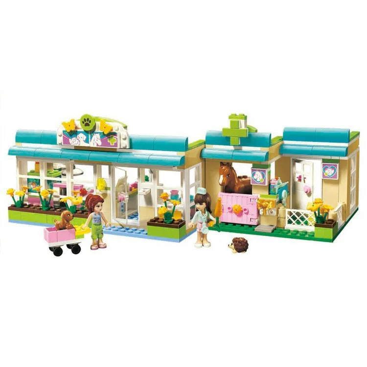 

Bela 10169 Girls Friends Set Series Heartlake Vet Mia Sophie Building Blocks Model Bricks Sets Toys Compatible With Legoe
