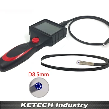 

Handheld 3.5" LCD Pipe Camera Industrial Endoscope Flexible Snake Tube 8.5mm Video Boroscope Vehicle Maintenence Inspection Tool