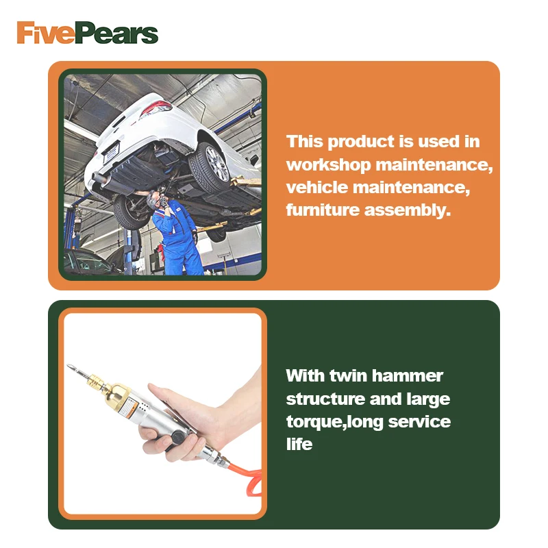Pneumatic Air Screwdriver air tools Gold plating industrial air screw driver economic type free shipping FIvePears Pneumatic Air Screwdriver air tools Gold plating industrial air screw driver economic type free shipping FIvePears