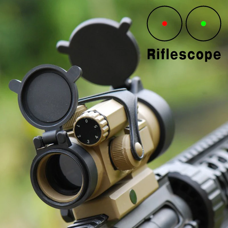 

ST5020+ST5034 Acog 1X32 Optics Rifle Scope with Kill Flash Low Mount 5 MOA Red Dot Sight Tactical Riflescope