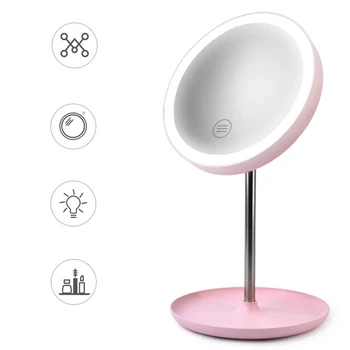 

Portable HD Makeup Mirror Light LED Light Makeup Vanity Mirror Tool for Bathroom SDF-SHIP