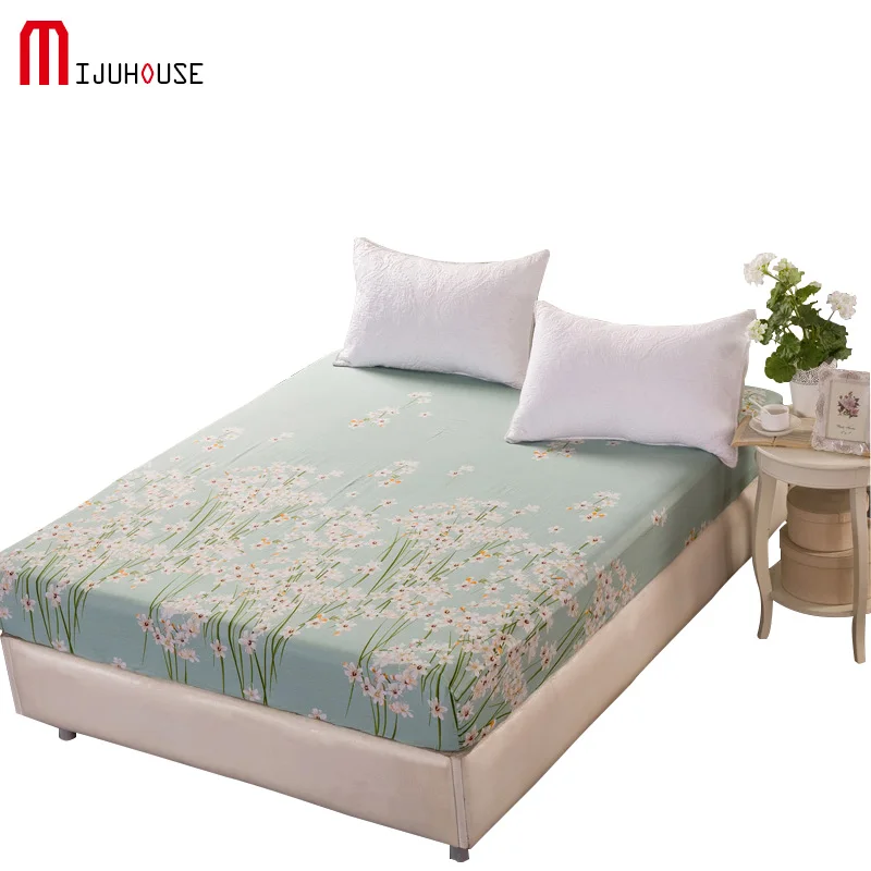 100 хлопок простыня King Size 180x200 см двухъярусные цветы для дома взрослых покрывало