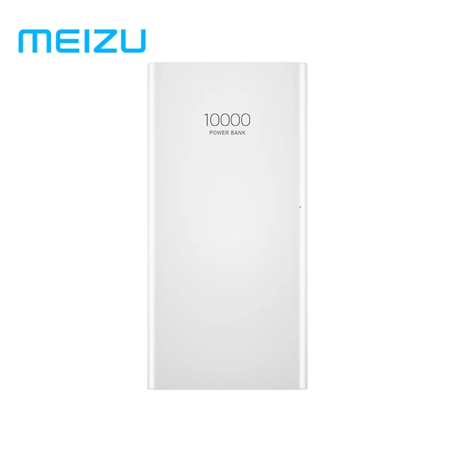 Оригинальный Meizu 10000 mAh Мощность банк 3 внешних литий-ионный полимерный Батарея 2 USB быстрая зарядка Мощность банка для mi Mi iPhone X