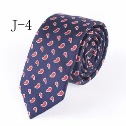 5 см Топ Модные узкие галстук мужские Высокое качество Галстук Пейсли