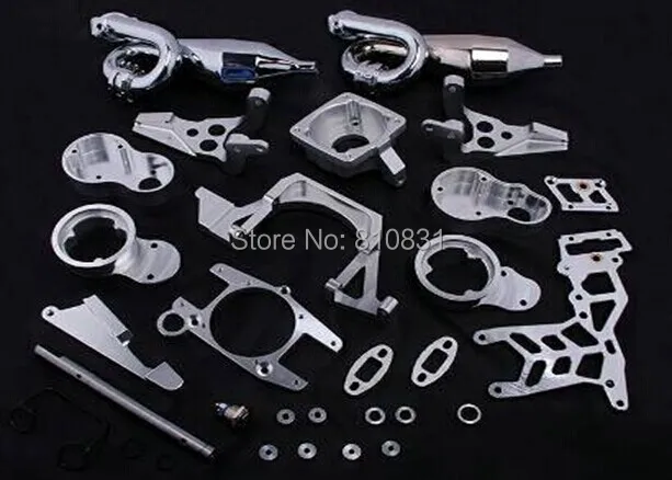 

Twin-cylinder engine exhaust bracket kit for baja 85221