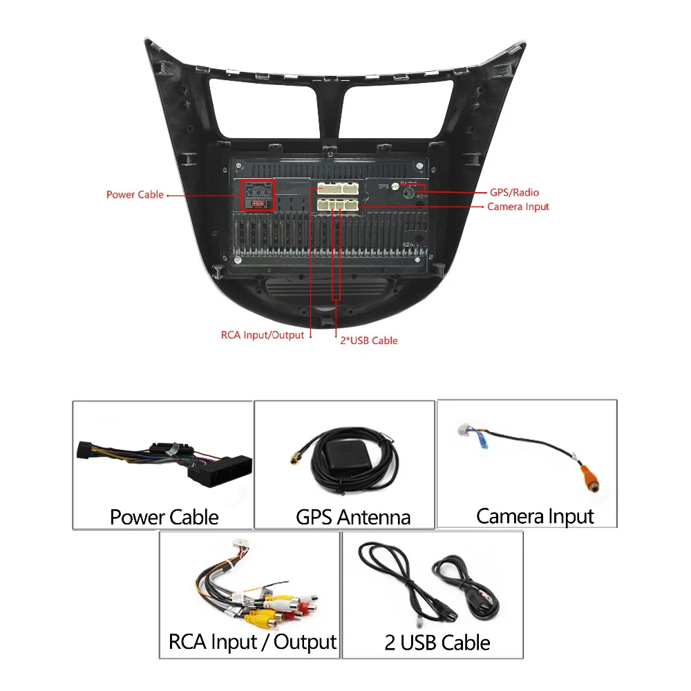 Clearance Hikity Car Radio Multimedia 2 din 9
