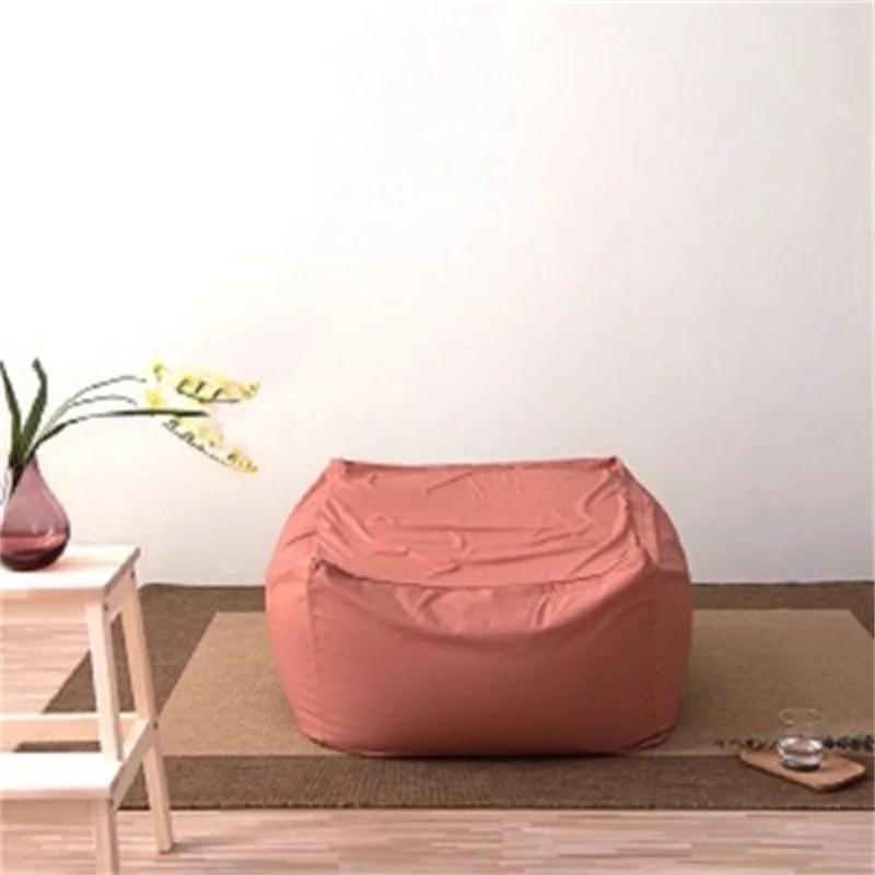

Japanese-style Lazy Tatami Single Personality Bean Bag Sofa Cover Creative Living Room Washable Recliner Sofa Without Filling