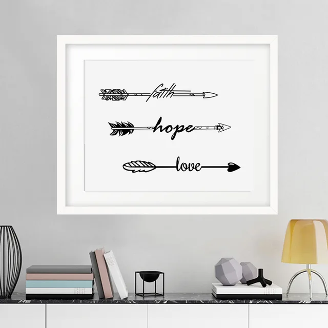 Neue ankunft Modernen minimalistischen stil Liebe Hoffnung pfeile ... Neue ankunft Modernen minimalistischen stil Liebe Hoffnung pfeile ...