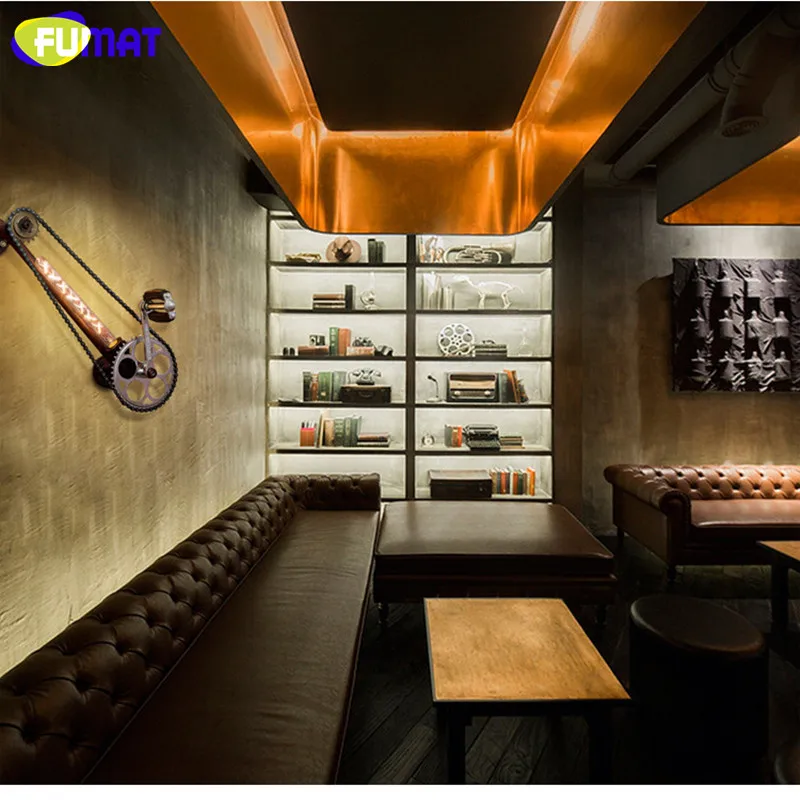 Bicycle Wheel Wall Lamps 13