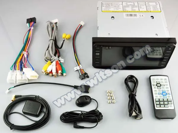 Perfect 6.95" Capacitive Touch Screen Car DVD for Toyota Corolla 2000-2006 & Toyota Hilux 2001-2011 with Front DVR Camera Support 2