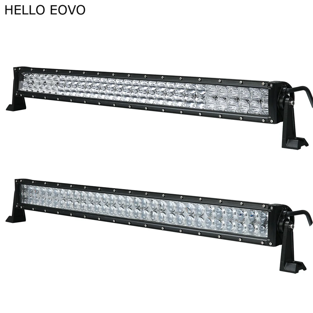 

HELLO EOVO 4D 5D 32 Inch 300W LED Light Bar for Work Indicators Driving Offroad Boat Car Tractor Truck 4x4 SUV ATV 12V 24v