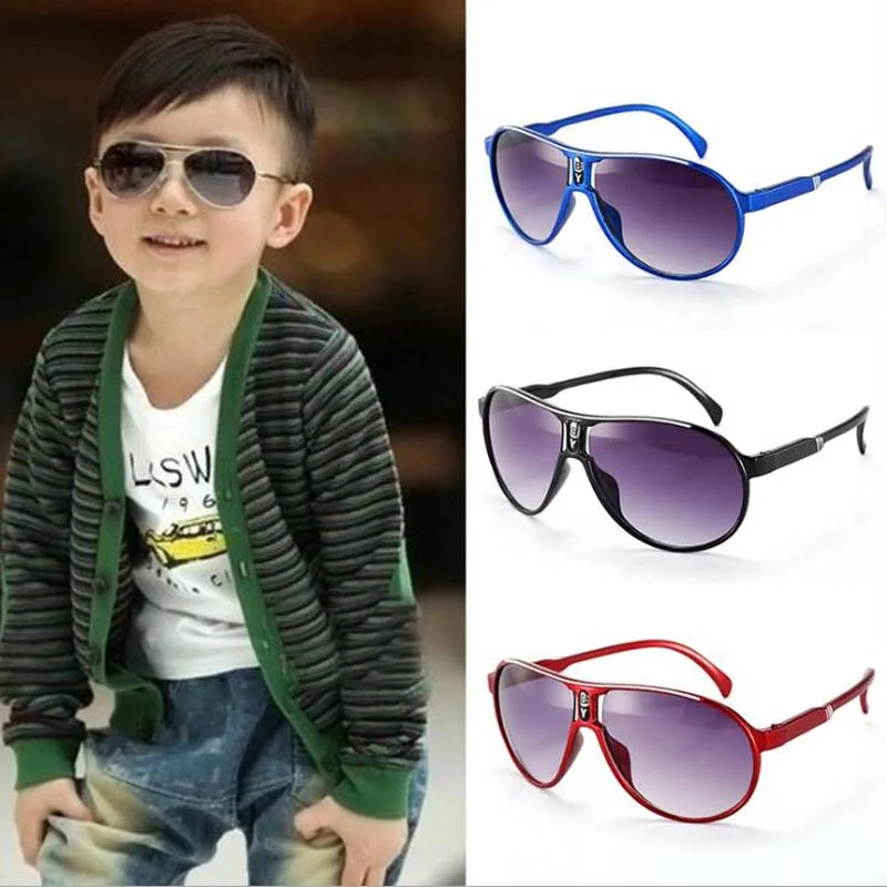 New Design Classic Infant Baby Kids Sunglasses Children Safety Gray