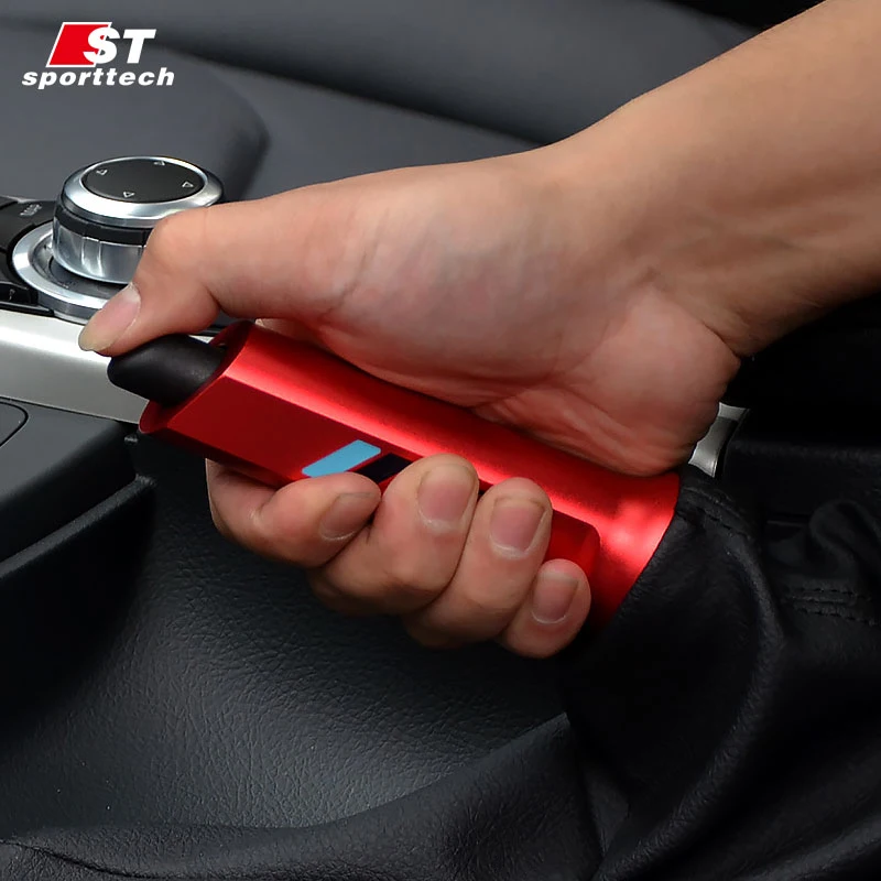 

Car Styling Handbrake Grips Trim For BMW 3/4 Series 320Li Colorful Aluminum Alloy For BMW F30/F31/F34/F32/F33/F36 2018Accessory