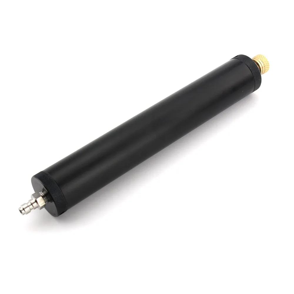 

PCP Paintball Airforce Hand Pump Extra Size Black Water-Oil Separator 300bar 4500psi with Quick Coupler 50cm High Pressure Hose
