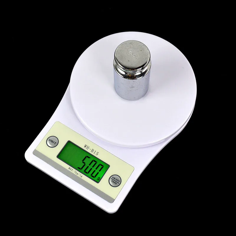 

Kichen Accessories 5Kg X 1g Digital Kitchen Scale Diet Compact LCD Kitchen Scale Measuring Cups Kitchen Scale Hot Sale