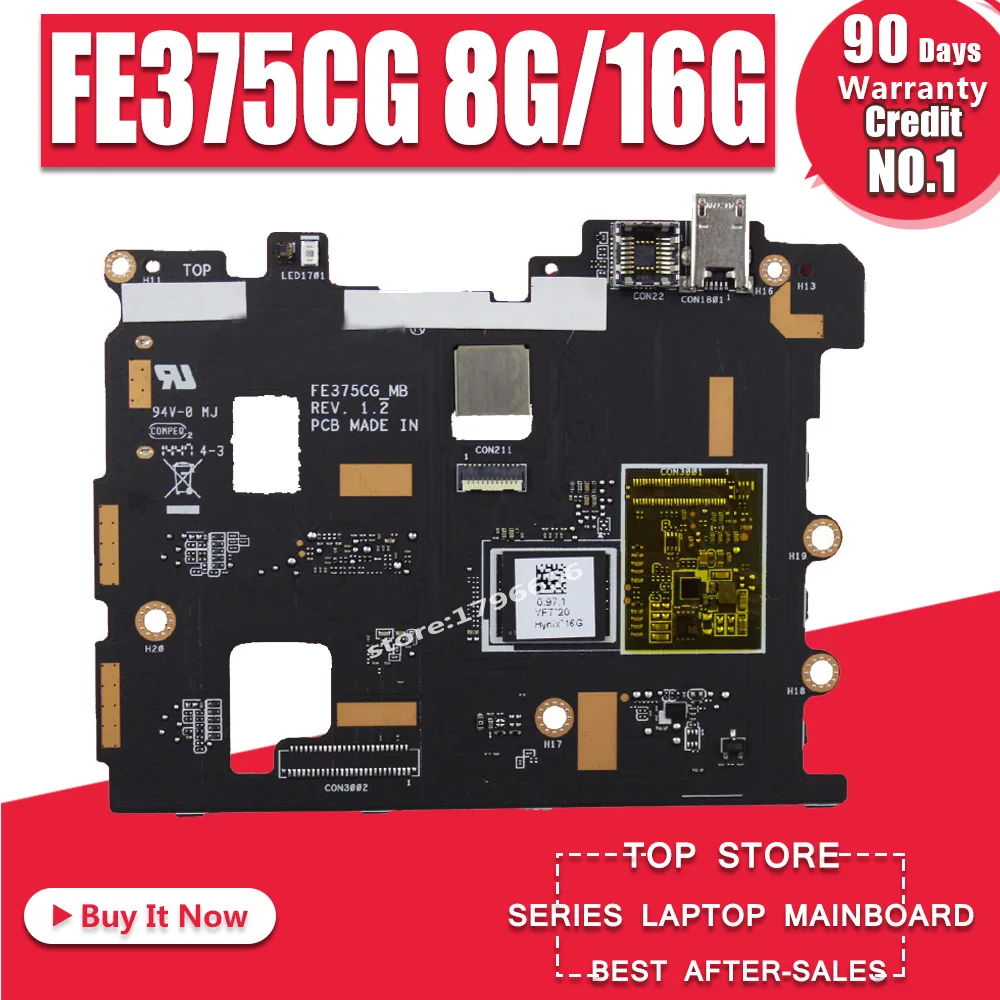 Материнская плата для For Asus FE375CG REV1.2 FE375CXG FE375CX FE375C FE375 A68 системная 16G 8G 32G|motherboard for