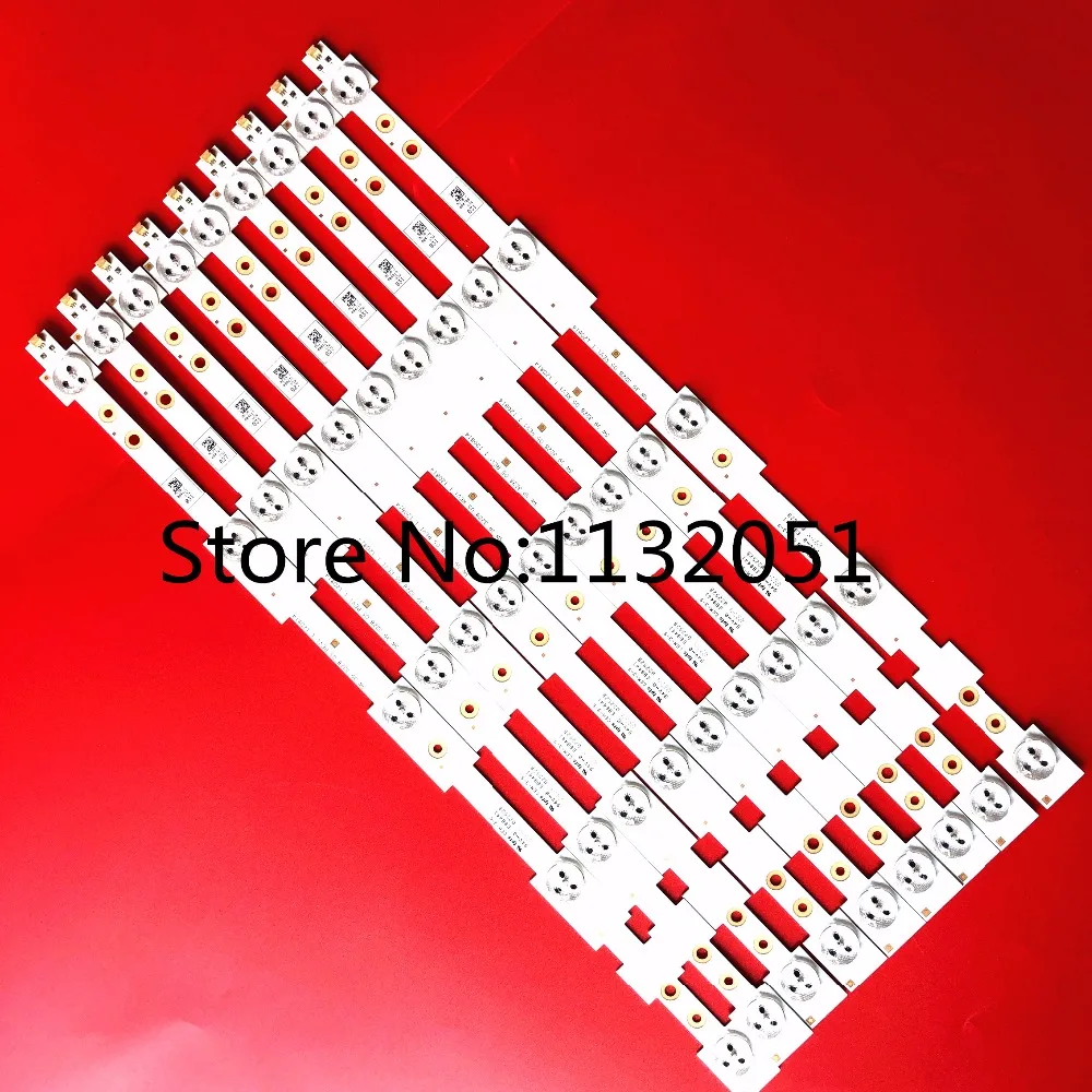 9 шт./лот 39 &quotСветодиодная лента SW 3228 05 REV1.1 120814 5 светодиодов (1 LED 3 V) 420 мм|5 pcs/lot|3 pcs/lot