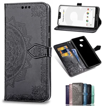 

Case For Google Pixel 3 XL Classic Pattern Design Flip Wallet Case Cover for Google Pixel 3 Case Phone Coque Covers Leather Case