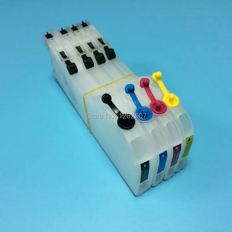 

Азия, Россия, Корея, LC665, LC669, длинный стильный многоразовый картридж с чипом дуги для принтеров Brother MFC-J2320 J2720, J2320