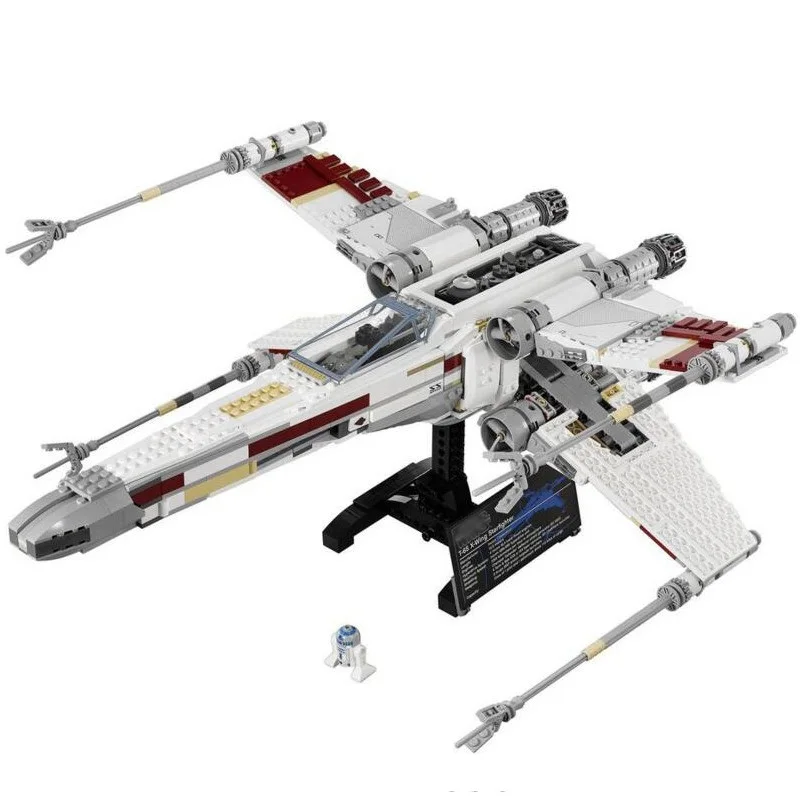 

LEPIN 05039 Star Wars Red Five X-wing Star Fighter Figure Blocks Construction Building Bricks Toys For Children Compatible Legoe
