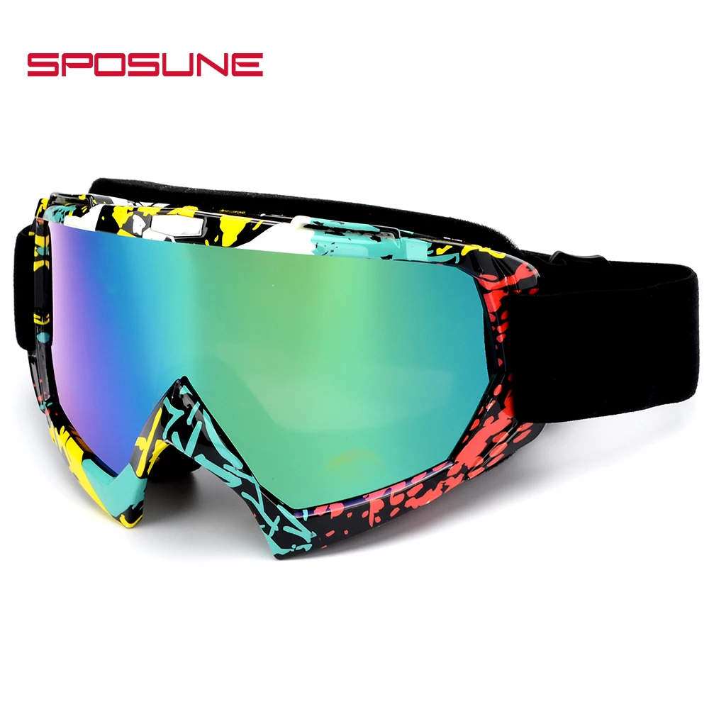 Hot Motorcycle Goggles ATV Dirt Bike ORV Riding Goggle Bendable UV400