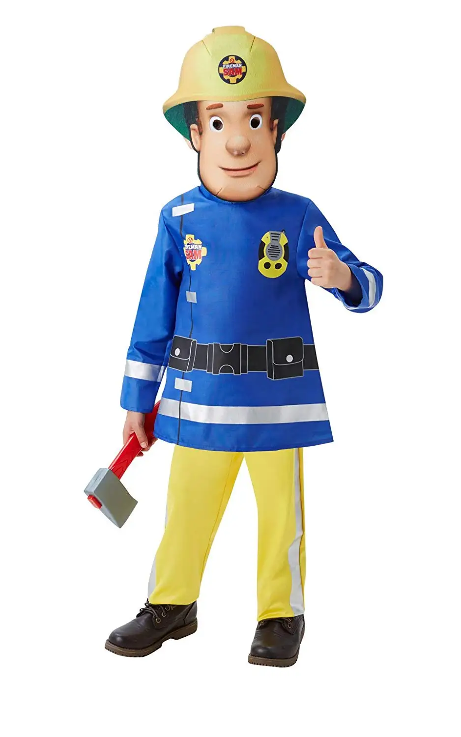 Hot 2019 Fireman Sam Children's Fancy Dress Costume 4-10 Years Carnival Party Halloween Cosplay Costumes Hot 2019 Fireman Sam Children's Fancy Dress Costume 4-10 Years Carnival Party Halloween Cosplay Costumes